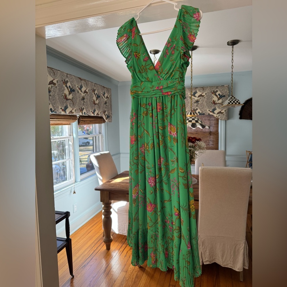 Anthropologie Ruffle Midi Dress - Picture 2 of 6
